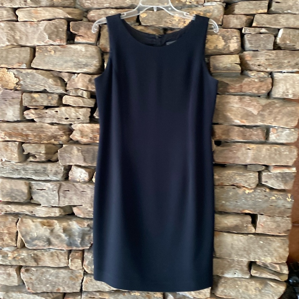 Alex Garfield, Size 10 black sheath dress, lined, excellent condition